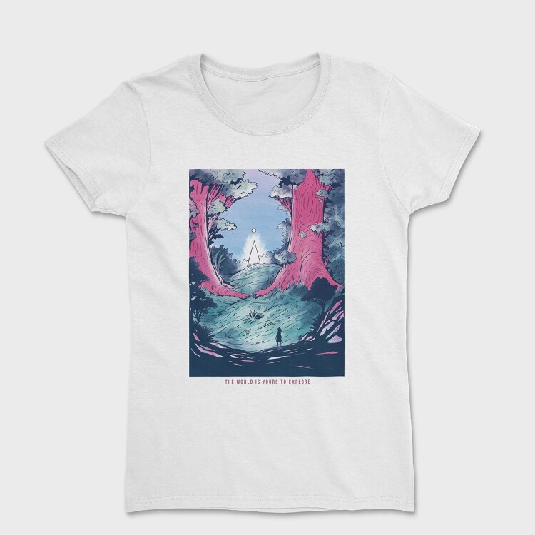 Fantasy_Landscape_03, Women's T-Shirt
