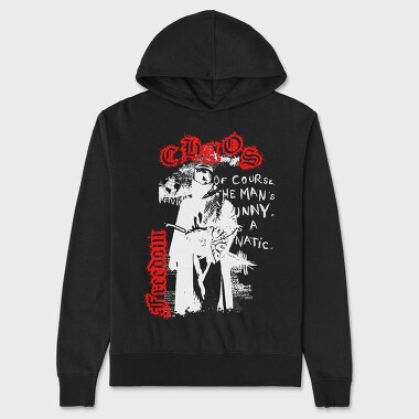Chaos Freedom, Unisex Men's Hoodie