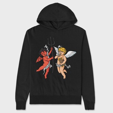 Demond Angel Smoking, Унисекс Мъжко Суичър