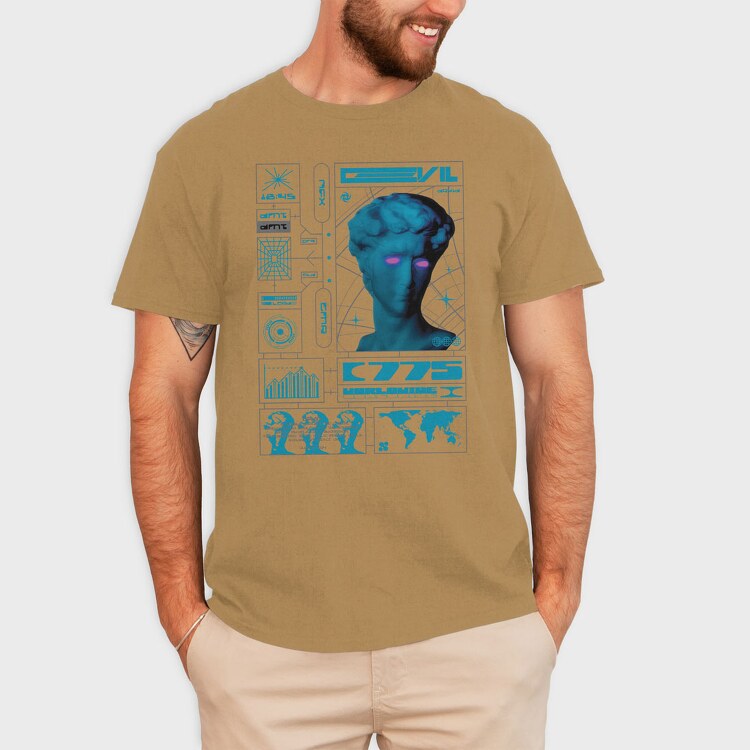 Acid Life, Unisex Men's T-Shirt