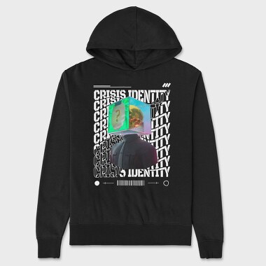 Crisis Identity, Unisex Men's Hoodie