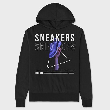 Sneakers, Unisex Men's Hoodie