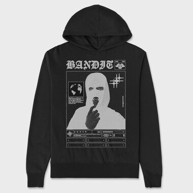 Banditry, Unisex Men's Hoodie
