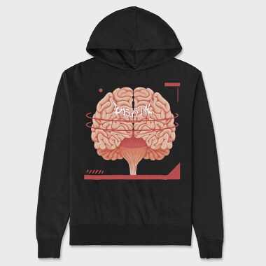 Have Brain but Never Use, Unisex Men's Hoodie
