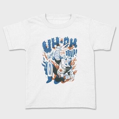 Robot Invasion 03, Kids' T-Shirt