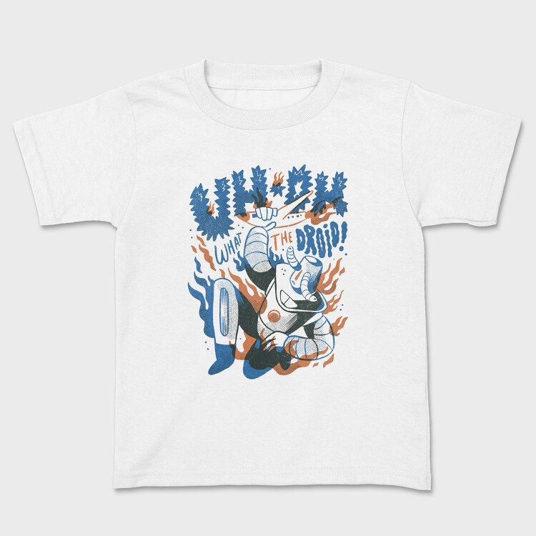 Robot Invasion 03, Kids' T-Shirt