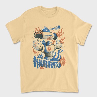 Robot Invasion 05, Unisex Men's T-Shirt