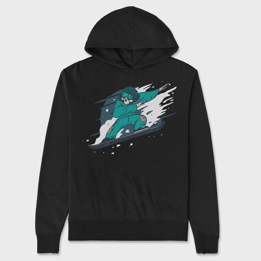 Dabbing Skeleton, Unisex Men's Hoodie