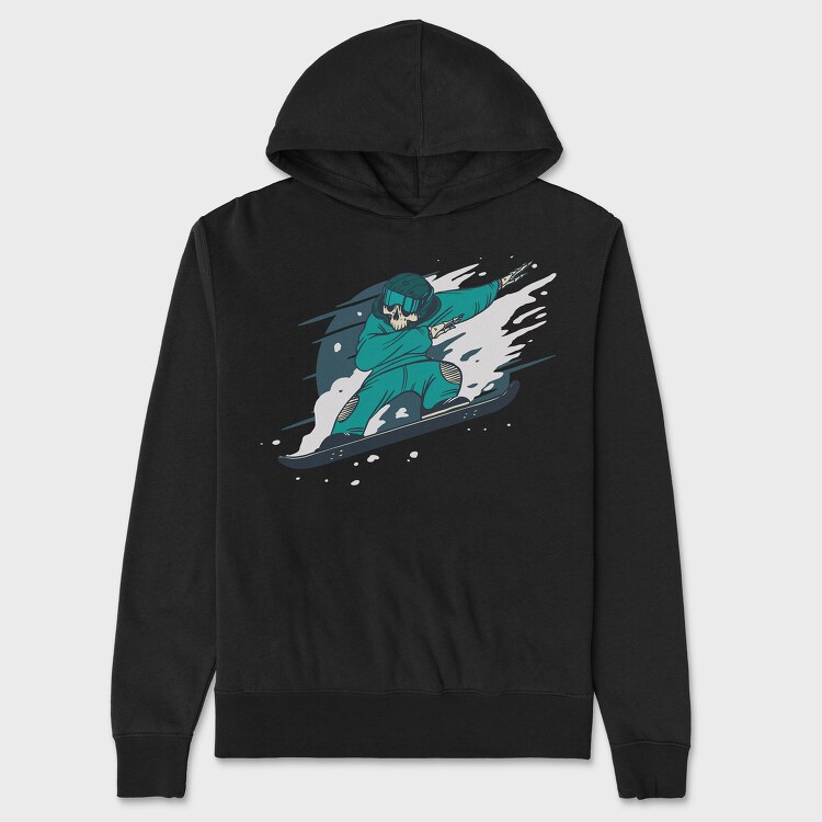 Dabbing Skeleton, Unisex Men's Hoodie