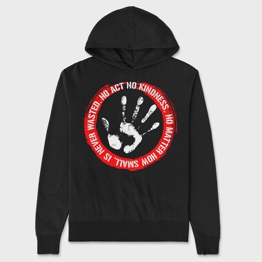 White Hand, Unisex Men's Hoodie