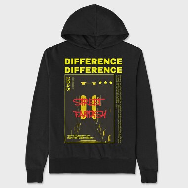 Street Fantasy, Unisex Men's Hoodie