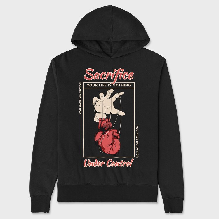 You Have No Option, Unisex Men's Hoodie