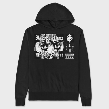 I See You, Unisex Men's Hoodie