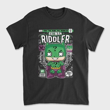 Batman Riddler, Unisex Men's T-Shirt