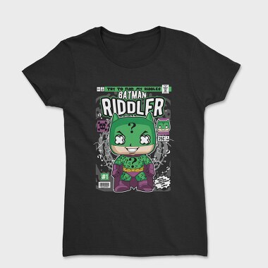 Batman Riddler, Women's T-Shirt