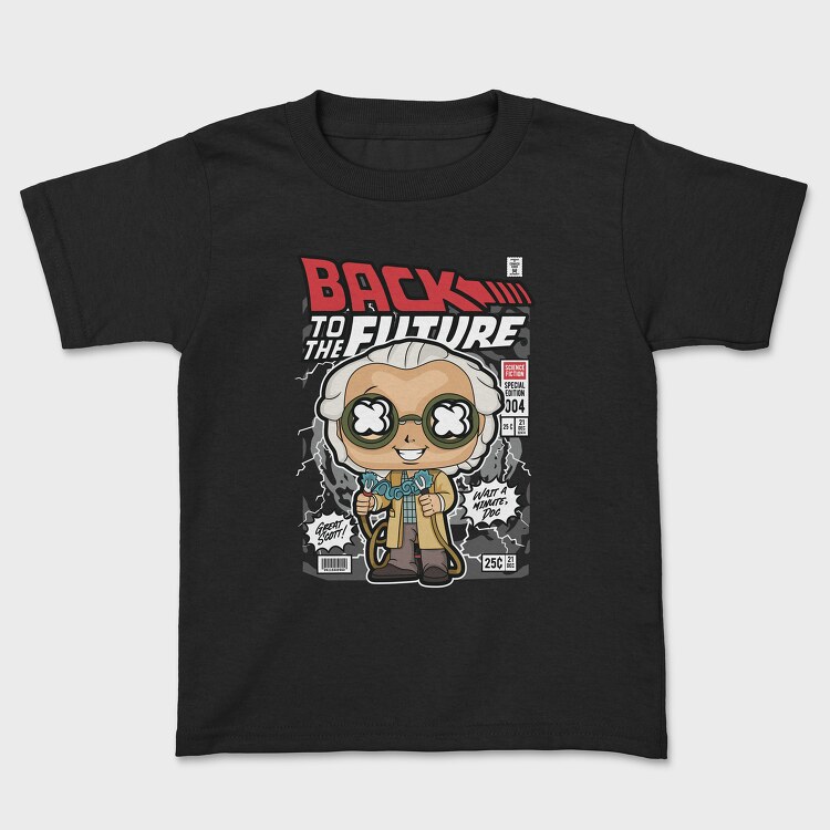 Dr Emmett Brown, Kids' T-Shirt