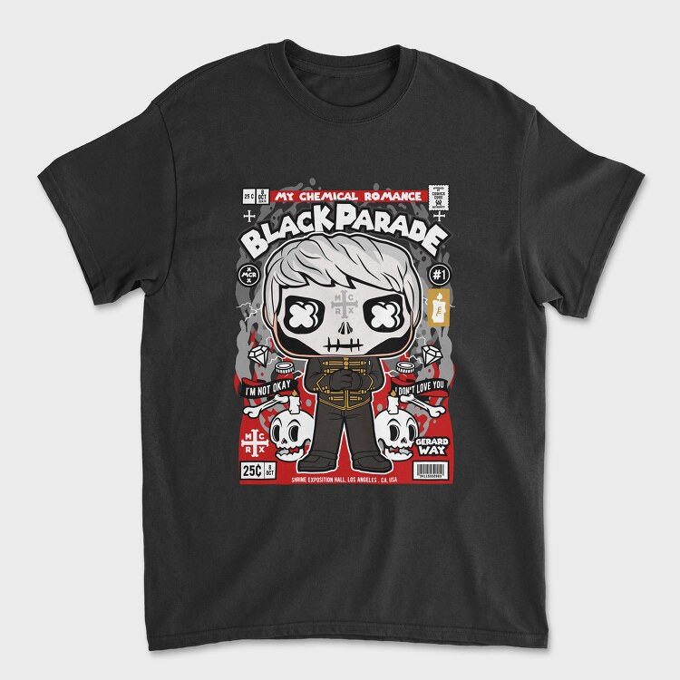 Gerard Way Black Parade, Unisex Men's T-Shirt
