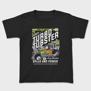 Goofys Turbo Tubster, Kids' T-Shirt