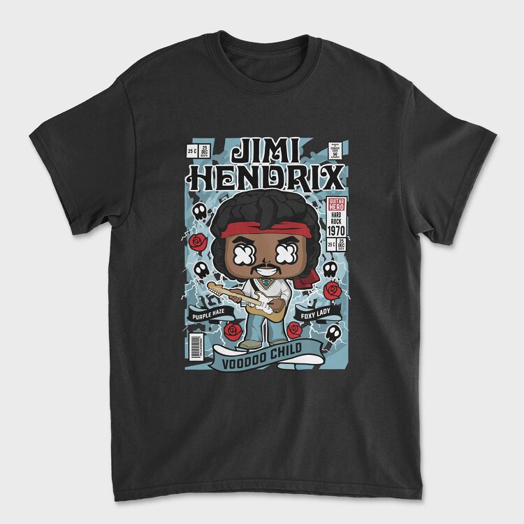 Jimmy Hendrix, Unisex Men's T-Shirt