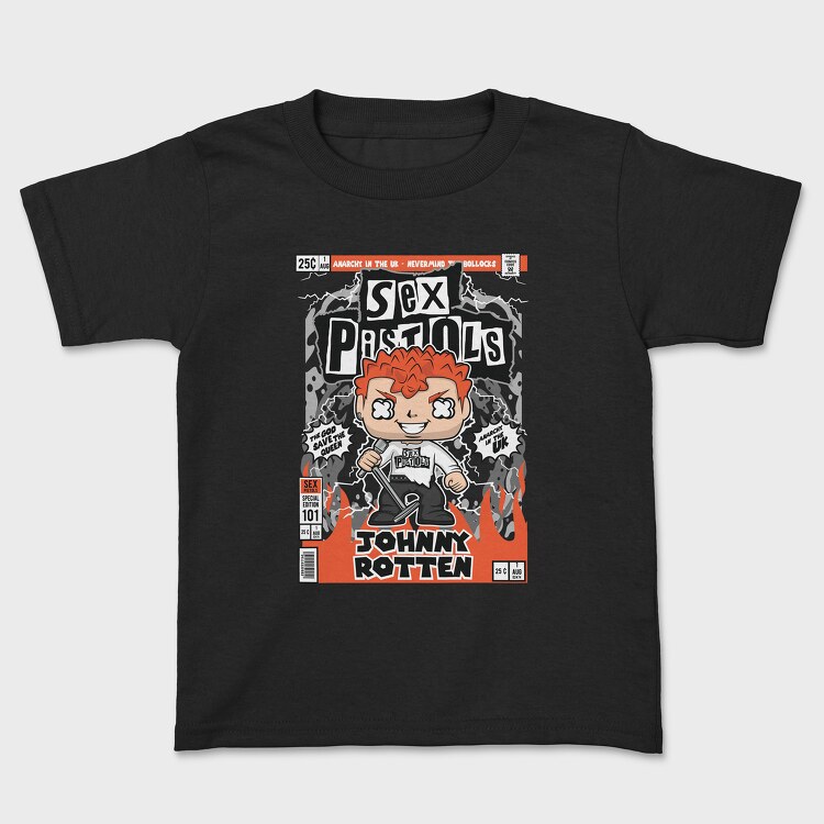 Johnny Rotten Sex Pistols, Kids' T-Shirt