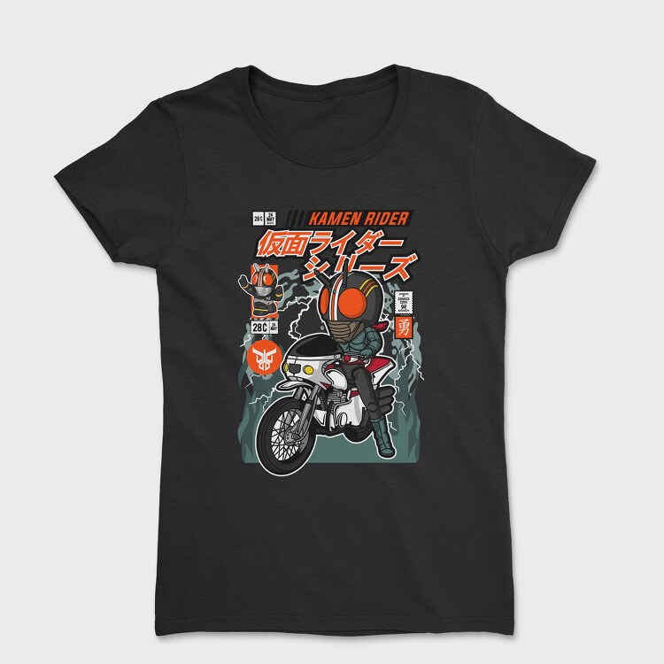 Дамска Тениска, Kamen Rider Motorcycle