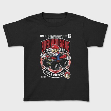 Mario Ride, Kids' T-Shirt