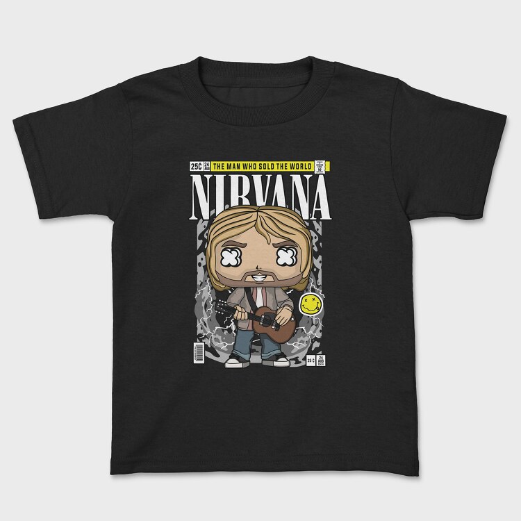 Nirvana Kurt Cobain, Детска Тениска