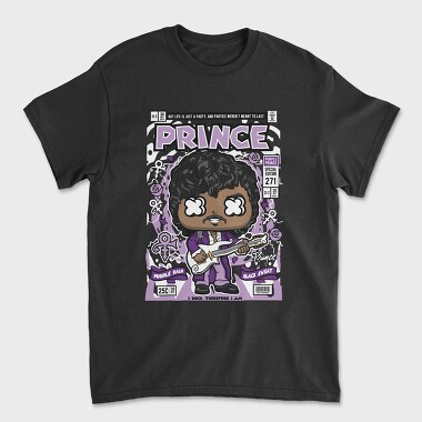 Унисекс Мъжка Тениска, Prince