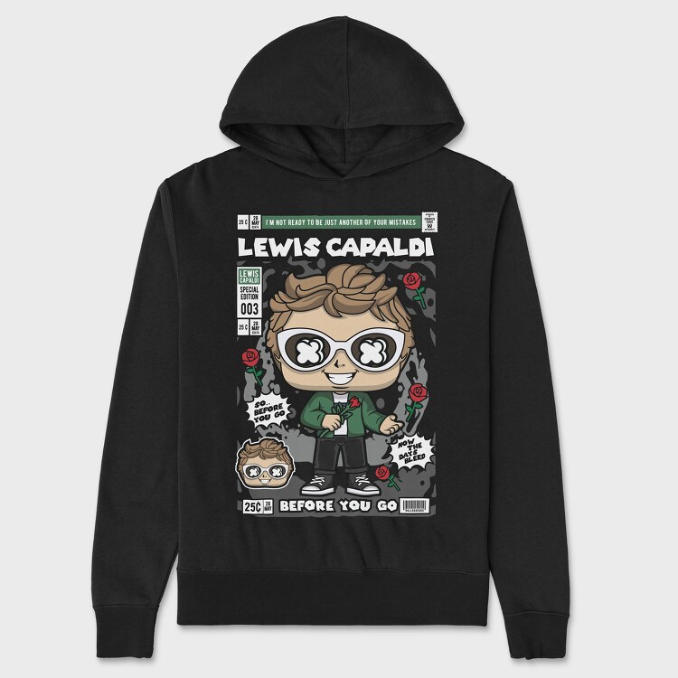 Lewis Capaldi, Унисекс Мъжко Суичър