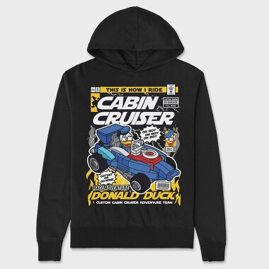Donald Cabin Cruiser, Unisex Men's Hoodie