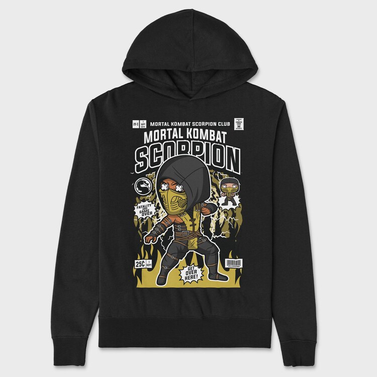 Scorpion, Unisex Men's Hoodie
