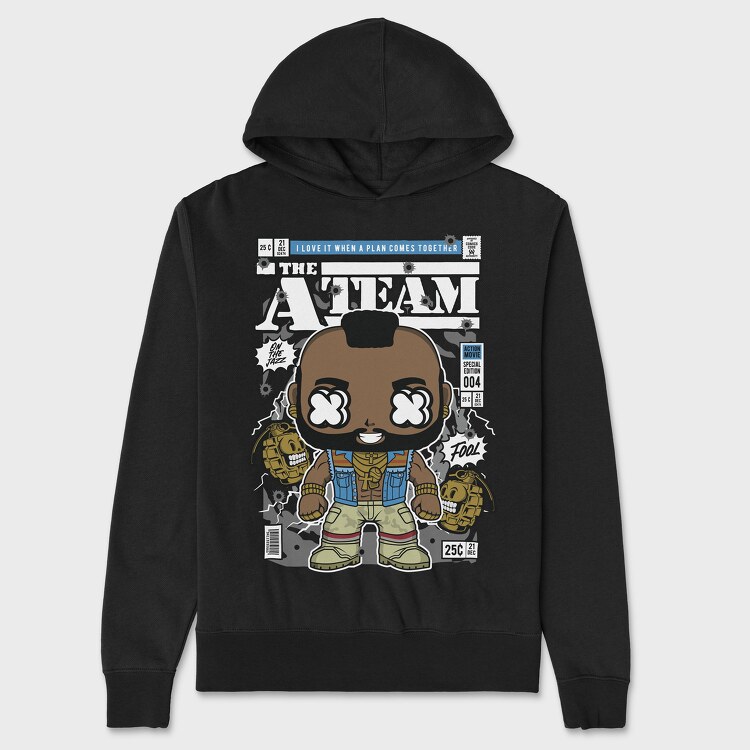 Mr T, Unisex Men's Hoodie