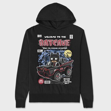 Bat Mobile, Unisex Men's Hoodie