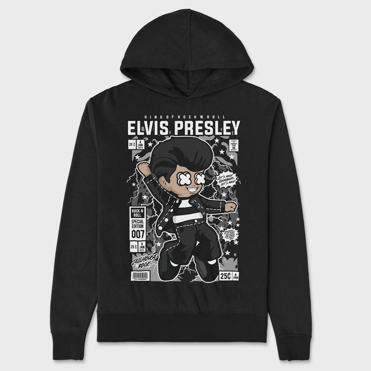 Elvis, Unisex Men's Hoodie