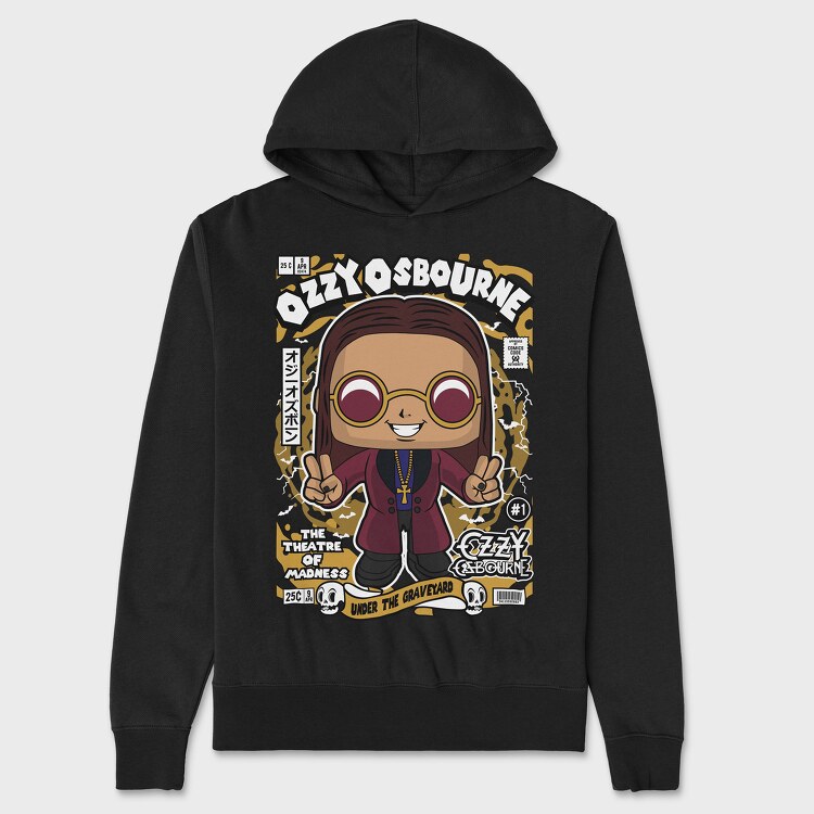 Ozzy Osbourne, Unisex Men's Hoodie