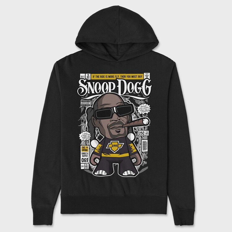 Snoop Dog, Unisex Men's Hoodie