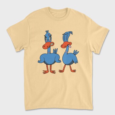Two Ducks, Unisex Men's T-Shirt