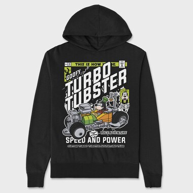 Goofys Turbo Tubster, Unisex Men's Hoodie