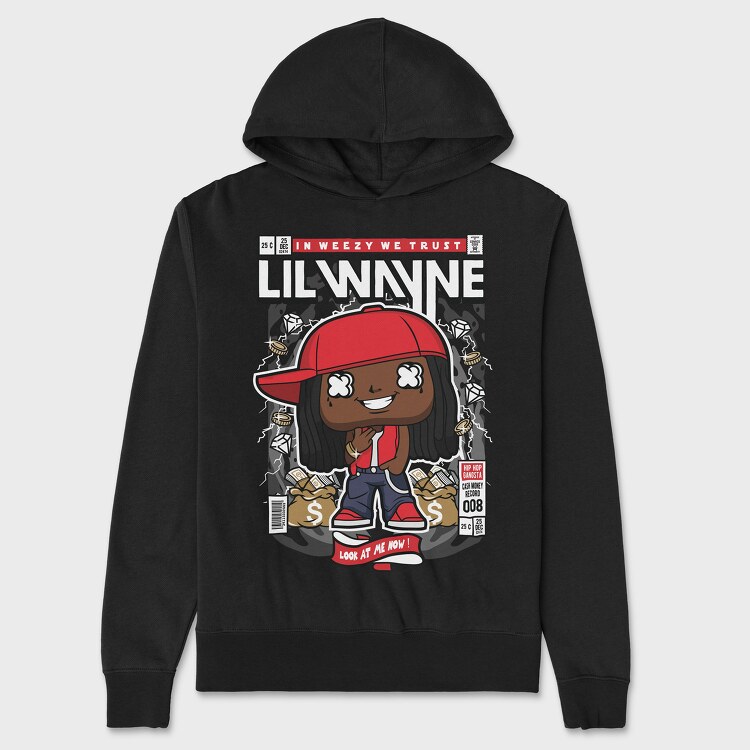 Lil Wayne, Unisex Men's Hoodie