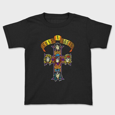 Guns N Roses 5, Kids' T-Shirt