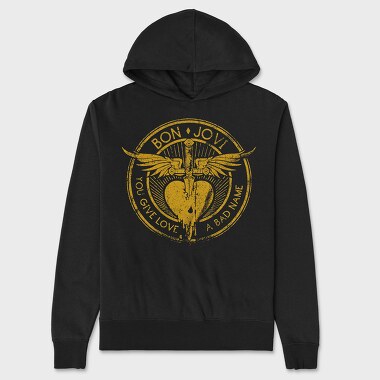 Bon Jovi 2, Unisex Men's Hoodie
