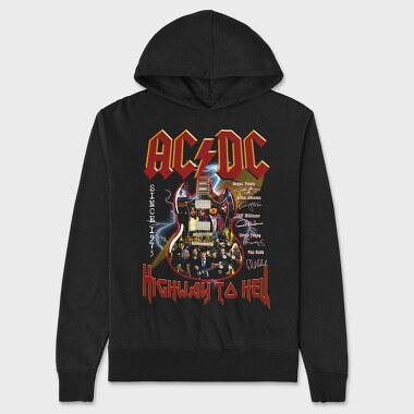 ACDC 3, Unisex Men's Hoodie