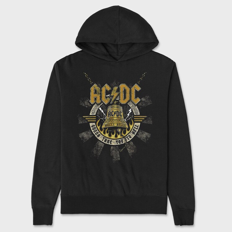 ACDC 5, Unisex Men's Hoodie