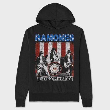 Unisex Men's Hoodie, Ramones 2