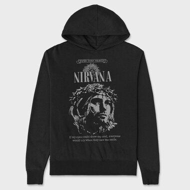 Унисекс Мъжко Суичър, Nirvana