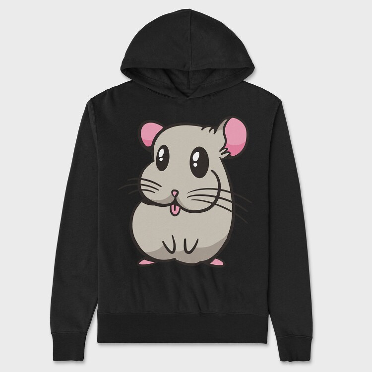 Chinchilla, Unisex Men's Hoodie