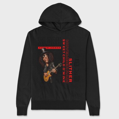 Slash 1, Unisex Men's Hoodie