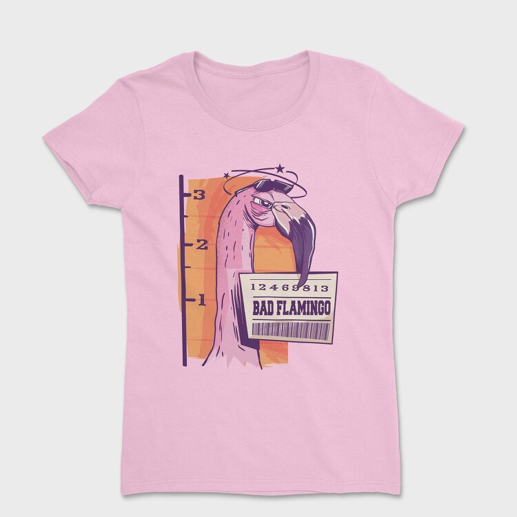 Bad Flamingo, Дамска Тениска