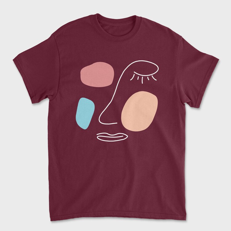 Abstract Shape 22, Унисекс Мъжка Тениска