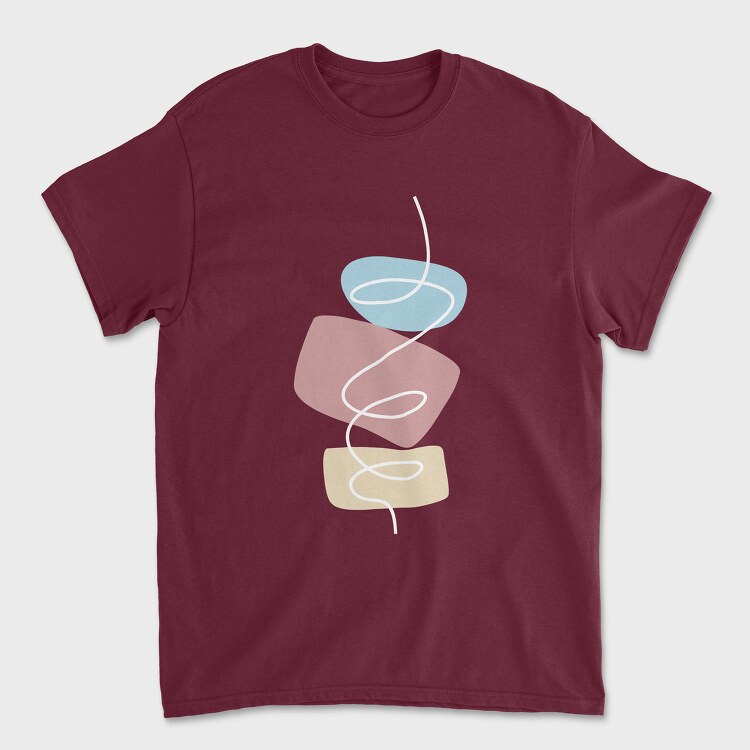 Abstract Shape 29, Унисекс Мъжка Тениска
